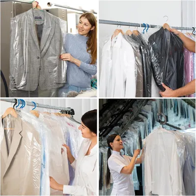 Produktbild von Kleidungs-Schutzhüllen - Transparent - 50 Stück - 60 x 100 cm