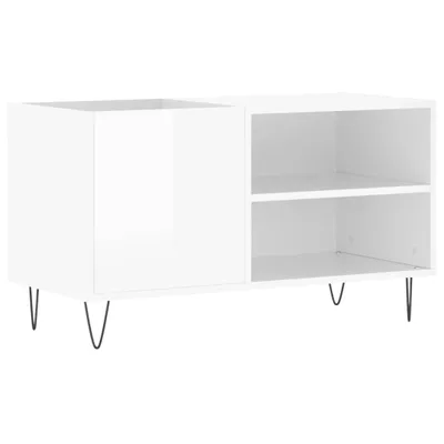 Zdjęcie produktu dla vidaXL Szafka panelowa biały wysoki połysk 85x38x48 cm materiał drewnopochodny