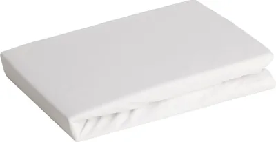 Produktbild von Jersey Bettlaken mit Gummizug D91 90x200 cm, Höhe: 25 cm Creme