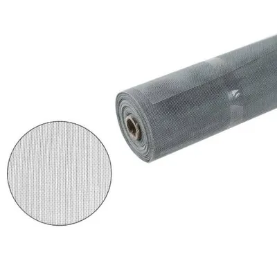 Produktbild von Insektenschutzgitter - Fiberglas, 1,2 x 30 m, weiß-grau