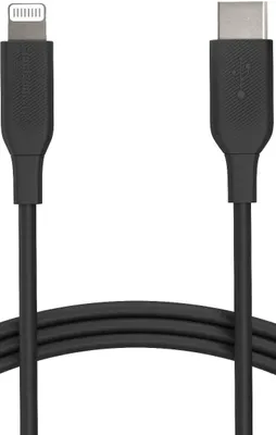 Produktbild von A. Basics USB-2.0 Typ-C auf Lightning-Kabel (MFi-), 1.8 m, Schwa