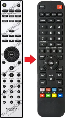 Produktbild von Ersatz Fernbedienung für Onkyo RC-850S | CR-N755 | CR-N765