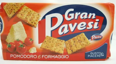 Produktbild von Gran Pavesi Cracker Pomodore e Formaggio/Tomate u. Käse 250 gr.