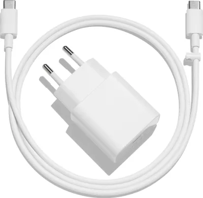 Produktbild von Original Google Pixel Usb C Adapter Usb C Schnellladegerät 18W mit Usb C Ladekabel Google Pixe 9 9 Pro 8 8a 8Pro 7 7A 7Pro 6 5