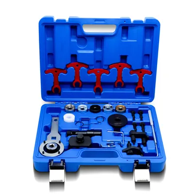 Produktbild von CCLIFE EA888 Motor Einstellwerkzeug Steuerkette Wechsel Satz Kompatibel mit VAG VW Audi 1.8 2.0 TSi TFSi für 4 Zylinder