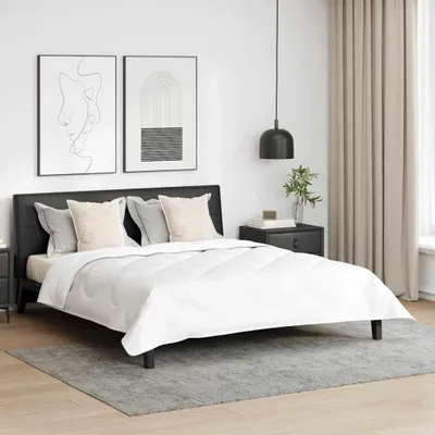 Produktbild von Möbel Bettdecke Sonstiges mit Kissen 3 pcs Weiß 200 x 220 cm Mikrofaser - Bettdecken 3378151