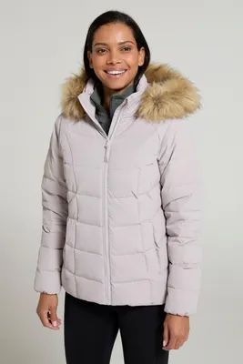 Obrázok produktu pre Mountain Warehouse - Dámska páperová bunda "Isla Extreme" MW2171 (36 SK) (Light beige)