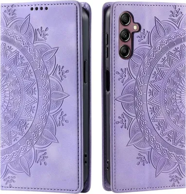 Image de Housse pour Samsung Galaxy A35 5G Housse téléphone portable Flip Case Cover Etui Mandala