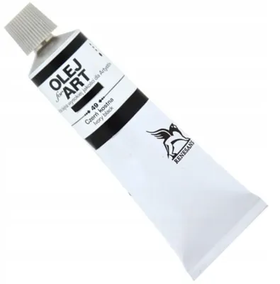 Produktbild von Renesans Ölfarbe 60ml Elfenbeinschwarz 049