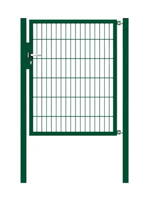 Image de Alberts 646806 Porte individuelle Flexo avec accessoires, vert, largeur 100 cm, hauteur 120 cm