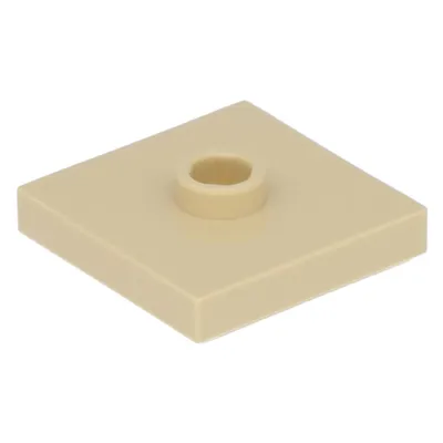 Obrázek produktu pro LEGO® 2x2 dlaždice Modifikovaná propojovací deska Světlá béžová - 87580 NOVINKA! Množství 250x
