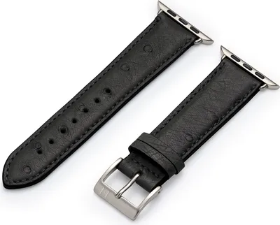 Produktbild von MANUFAKTURWERK Armband OBERKASSEL, kompatibel mit Apple Watch Ultra, Ultra 2, Schwarz