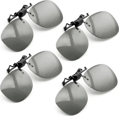 Produktbild von PRECORN 4er Set 3D Brille Clip-On für Brillenträger - Passive 3D-Brille für Cinema 3D - kompatibel mit LG, Philips, Panasonic, Toshiba, Grundig, RealD Kinos u. vielen weiteren passiven 3D-Fernsehern