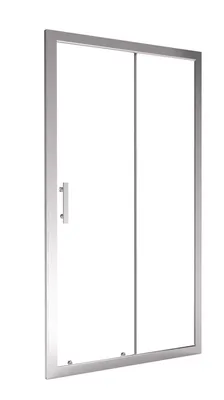 Produktbild von ONDEE ZEN – EKLA-Duschkabine – Schiebetür – Chromausführung – 120 x 185 cm