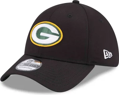 Produktbild von New Era 39THIRTY Cap Comfort Green Bay Packers black S/M
