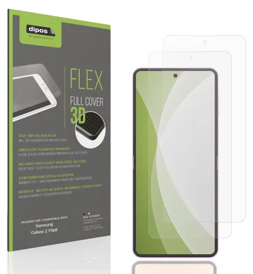 Image de 2x Full Cover mat Film pour Samsung Galaxy Z Flip8 Face intérieure Film de protection écran