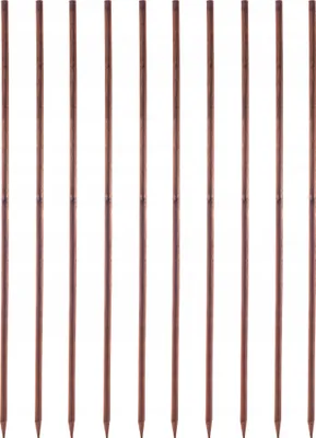 Produktbild von KADAX Rankhilfe aus Holz "Tarup", imprägnierte Pfähle, Kletterpflanzen-Stab, 180 cm, 10 Stück