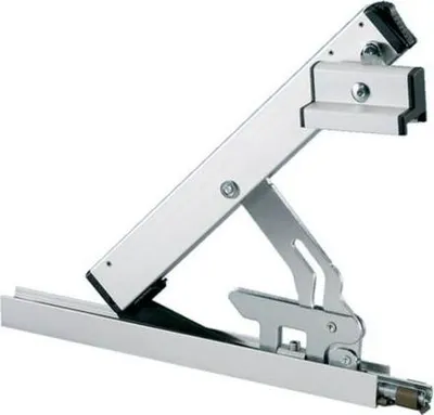 Image de Geze compas OL 90 N couleur argent EV1 poids maxi du vantail 80kg avec bloc vantail standard - 30373