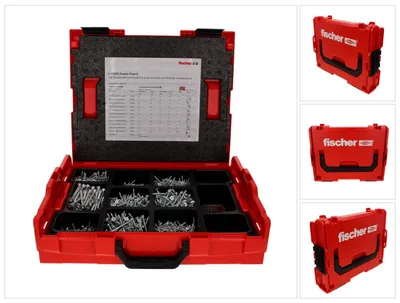 Zdjęcie produktu dla Zestaw śrub Fischer Power Fast II L-Boxx 102