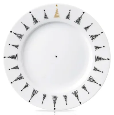 Obrázok produktu pre Servírovací tanierik na dezert – porcelánový – 20 cm – okrúhly – biely