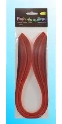 Productafbeelding van Quillingpapier, 5mm x 50cm, rood, 100 stuks - Galeria Hobby