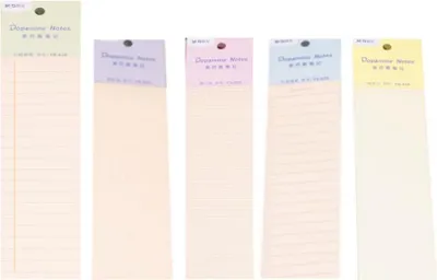 Immagine prodotto di Dopamina note adesive lunghe 5x16 50ark M&G
