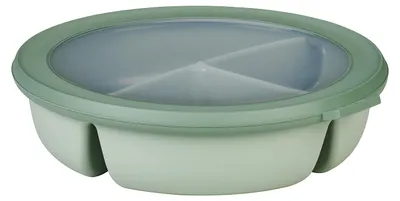 Produktbild von Mepal - Bento Schüssel mit 3 Fächern Rund Cirqula - 1 l - Nordic sage