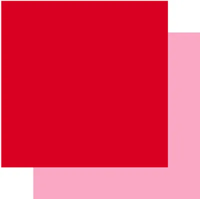 Produktbild von 2 Cricut permanente Vinylfolien 91 x 33 cm - rot, hellrosa