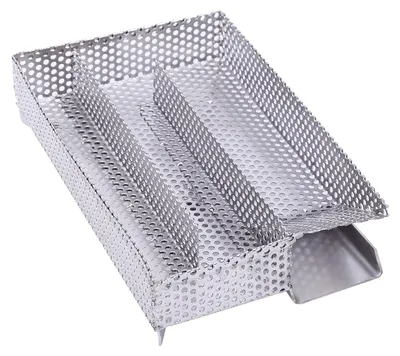 Produktbild von Kalträucher Rauchgenerator Smoker - 20 x 12,5 cm - Edelstahl V2A - Für Spaltrand - Rauchbox