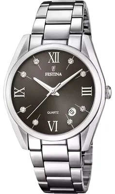Image de Festina Femme Montre Boyfriend F16790/F Montre bracelet en acier inoxydable argent UF16790/F