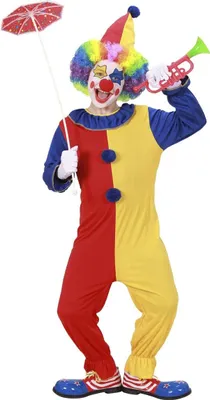 Produktbild von "CLOWN" (Kleid, Hut)
