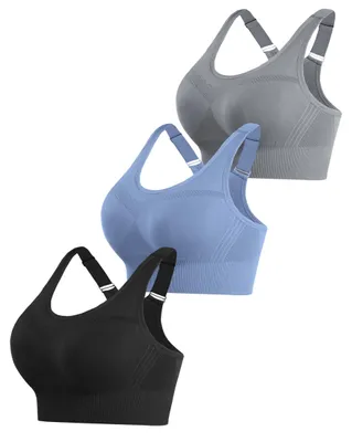 Produktbild von Damen Sport-BH mit Herausnehmbarer Polsterung für Yoga und Fitness