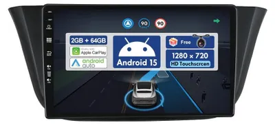 Image de Autoradio 2DIN de 9 pouces pour véhicules de 2014 à 2021 : 2 Go de RAM + 32 Go de stockage, caméra offerte