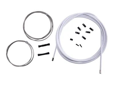 Image de SRAM Kit de câbles de frein MTB, 5 mm, blanc (1 kit)