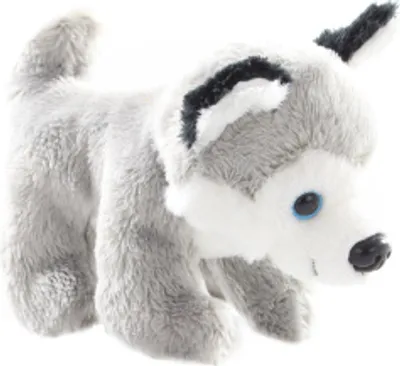 Produktbild von Husky Plüschtier, ca. 13 x 10 x 7 cm, für Kinder ab 3 Jahren