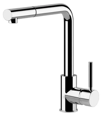 Zdjęcie produktu dla Gessi - Bateria kuchenna Neutron wyciągana wylewka 17169 Chrom