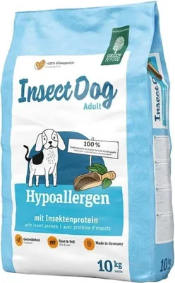 Produktbild von GreenPetfood 10kg InsectDog Hypoallergen