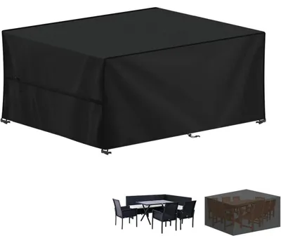 Productafbeelding van Tuinmeubelbeschermer, waterdicht, 420D Oxford, rechthoekig, 180x120x75 cm