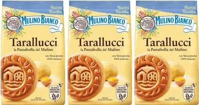 Produktbild von MULINO BIANCO Tarallucci Mürbegebäck aus Italien 350g x 3 Pakete