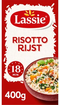 Produktbild von Lassie Risotto Reis 400g – Hochwertiger Rundkornreis für cremiges Risotto
