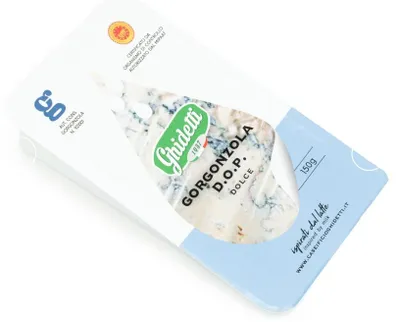 Produktbild von Gorgonzola Käse DOP würzig 150g - Ghidetti