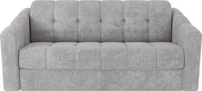 Produktbild von Schlafsofa mit Matratze 3-Sitzer - Strukturstoff - Hellgrau - Liegefläche 140 cm - Matratze 14 cm - DARIELO
