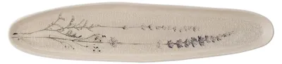 Zdjęcie produktu dla Bloomingville Bea półmisek do serwowania naturalny 35,5x2x8 cm kamionka