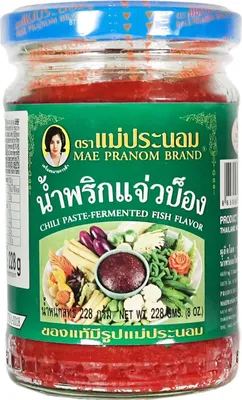 Produktbild von Maepranom Chilipaste mit fermentierten Fisch 228g