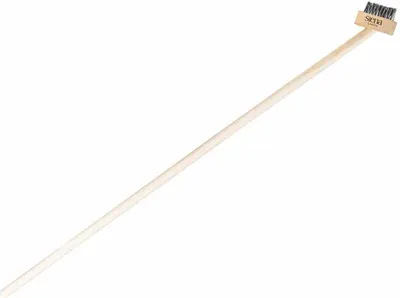 Image de Brosse à joints pour mauvaises herbes en acier avec manche 1400 x 28 mm