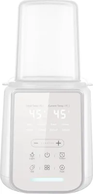 Produktbild von 6-in-1 Babyflaschenwärmer: Schnellaufheizung, Auftauen, Sterilisation, 30–100°C, Touchscreen, 24h Temperaturhaltung