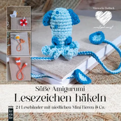 Produktbild von Amigurumi-Lesezeichen häkeln