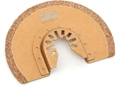 Image de Lame de scie demi-lune de 88 mm pour béton et pierre, compatible avec les outils multifonctions