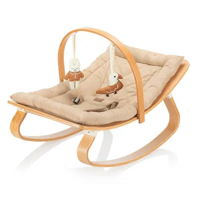 Produktbild von Evila Originals, Natura, Babywippen, Beige, Baumwolle, 45 x 78 x 38 cm