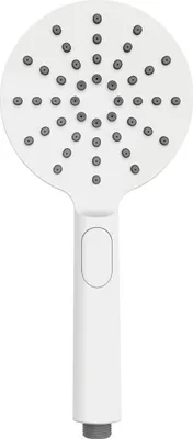 Immagine prodotto di WENKO Soffione doccia DESIGN Bianco Ø 12 cm Doccia a mano Universale Spa Benessere